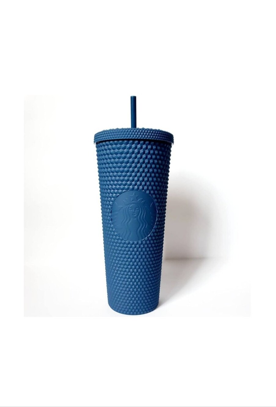 matte blue tumbler
